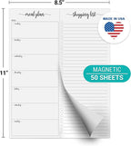 321Done Magnetic Meal Planning Notepad - Image 2