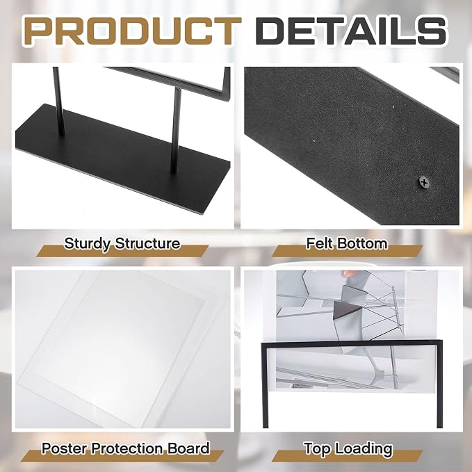 Zhengmy 1 Pcs Tabletop Sign Holder - Image 5