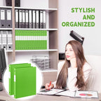 Henoyso 48 Pcs 3 Ring Binder 0.5 Inch Round Fits Letter Size 8.5'' x 11'' Paper - Image 4