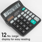 24 Pack Calculator Bulk, 12 Digits Calculators Desktop - Image 2