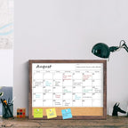 Calendar Whiteboard for Wall, 17x13 Inches White Board Calendar Dry Erase - Image 8