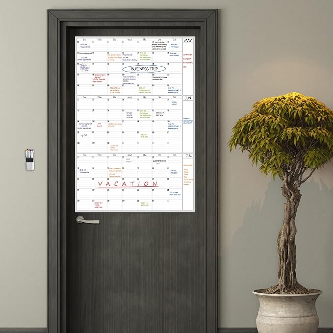 Dry Erase Wall Calendar 3 Month Calendar - Image 5