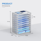 OUTWOLF 10 Tier Paper Organizer - Image 3
