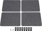 ReFocus Raw Clamp-On Acoustic Desk Divider Mounted Privacy Panel Set – Reduce - Image 9