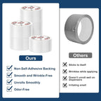 Ealyder Tape Transparent Packing Tape 2 inch x 60 Yards, 6 Rolls - Image 6