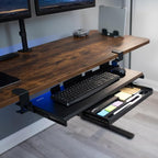 VIVO Large Keyboard Tray Under Desk Pull Out Platform - Image 2
