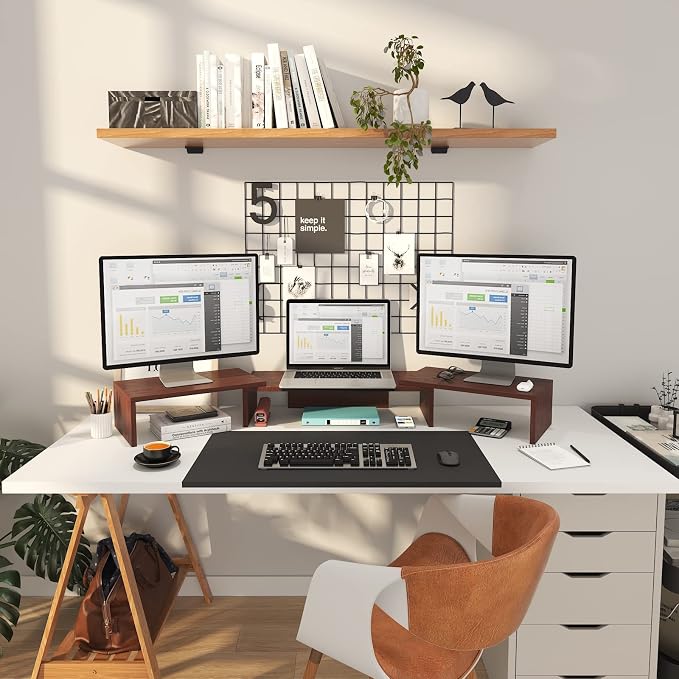 WESTREE Triple Monitor Stand Riser - Image 2