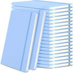 Honoson 20 Pack Lined Journal Notebooks A5 Hardcover Executive Notebook 5.5" x by Honoson