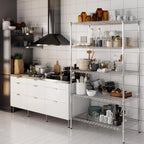 Regal Altair 24" Deep x 42" Wide x 74" Height Wire Shelving Kit | 5-Tier | NSF - Image 8