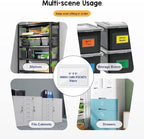 Clear Adhesive 4" x 6" Index Card Pockets - Image 3