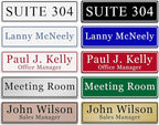 Custom Office Engraved Name Plate, Personalized Elegant Name Plates - Image 2