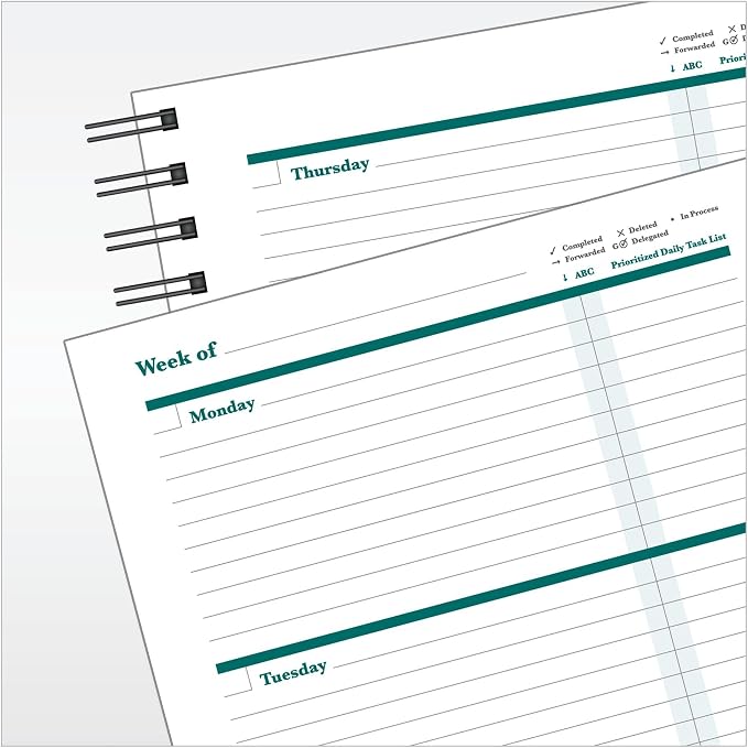 FranklinCovey - Undated Planner | Weekly - Wire-Bound Planner - Image 2