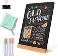 NEWNEWSHOW 8.7x12 Inch Tabletop Chalkboard by NEWNEWSHOW