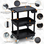 ELAFROS 3-Tier Utility Cart - Image 3