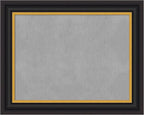 Amanti Art Black Framed Magnetic Board 24x30 Medium Vision Board by AmantiArt