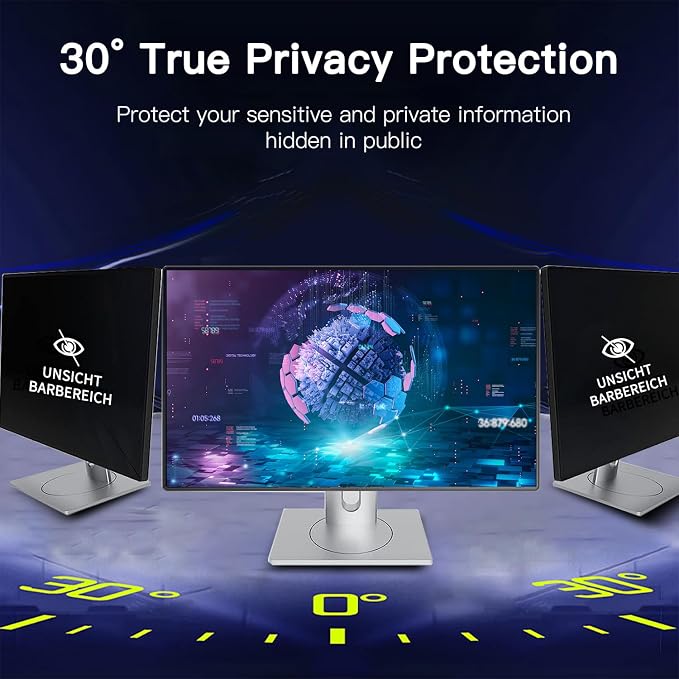 21.5 Inch Magnetic Hanging Computer Privacy Screen - Image 4