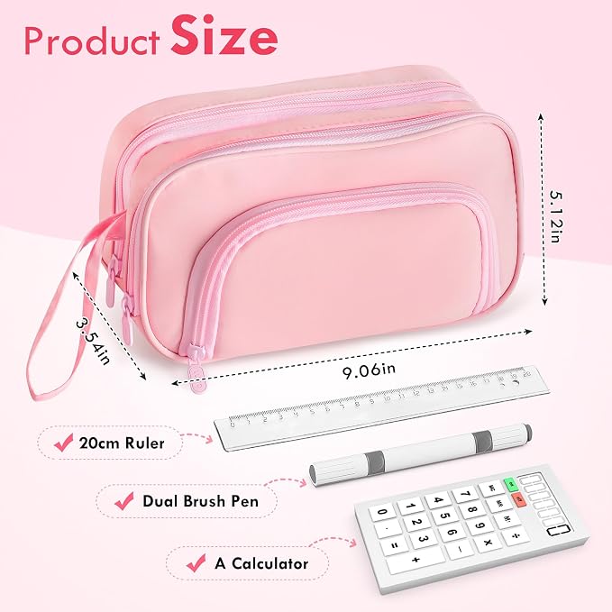 SANANT Large Capacity Pencil Case - Image 2