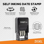 ZIGEL D50 Date Stamp with E-MAILED - Image 2