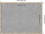 Amanti Art Silver Framed Magnetic Board 19x25 Medium Vision Board - Image 4