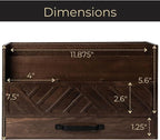 BLU MONACO | Wooden Mail Organizer - Image 6
