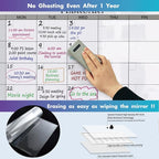 Jumbo Dry Erase Yearly Whiteboard Wall Calendar, Huge 12 Month Laminated - Image 5