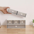 Ykpokir Desktop Organizer with Drawers Stackable Storage Stackable Drawers 3 - Image 4