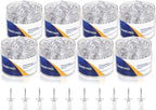 DANRONG 1600 PCS Clear Push Pins, Standard Thumb Tacks by DANRONG