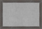 Amanti Art Grey Framed Magnetic Board 19x27 Medium Vision Board by AmantiArt