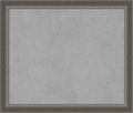 Amanti Art Silver Framed Magnetic Board 23x27 Medium Vision Board by AmantiArt