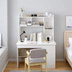 OSCHF Wooden Desktop Hutch Bookshelf - Image 6