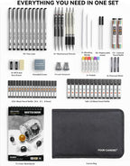 Four Candies 73PCS Advanced Art Supplies Drawing Kit - Image 9