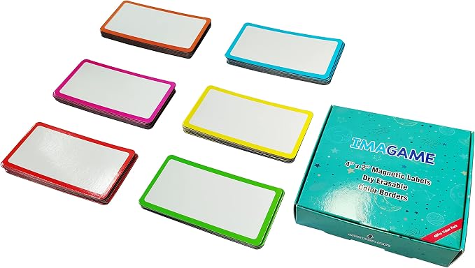 48 Pack Magnetic Dry Erase Labels - Image 3