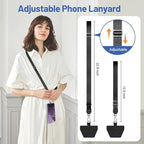 Doormoon Phone Lanyard, Universal Phone Charm Adjustable Neck Straps - Image 3