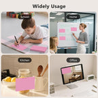 250 Count Index Cards 3 x 5 Inch, Heavyweight Pink Lined Note Cards Portable - Image 7