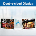 BlueValley Clear Acrylic Sign Holder 7x5 Inch - Image 3