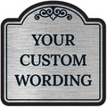 Custom Decorative Sign, Personalized Metal Sign by SigoSigns