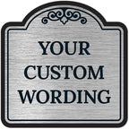 Custom Decorative Sign, Personalized Metal Sign by SigoSigns