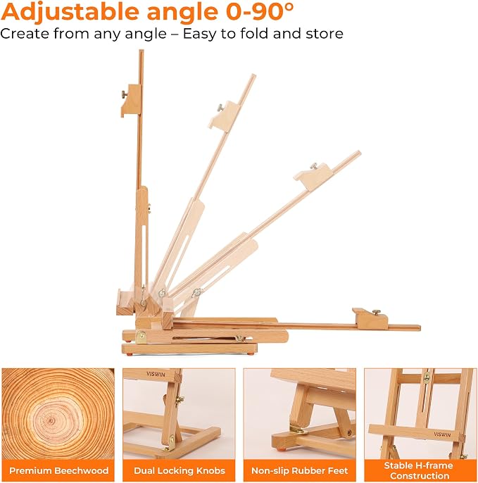 VISWIN 25" H-Frame Tabletop Easel - Image 4