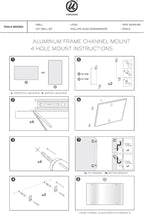 U Brands Magnetic Whiteboard 24" x 36", Wall Mounted White Board - Image 7