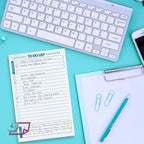 To Do List Notepad – 2 Pads of 50 Sheets, Total of 100 sheets Ruled Planning - Image 5