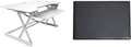 Rocelco 40" Large Height Adjustable Standing Desk Converter by Rocelco