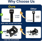SLEYUIM Premium Cable Zip Tie Mounts Kit - Image 5