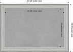 Amanti Art Silver Framed Magnetic Board 19x27 Medium Vision Board - Image 3