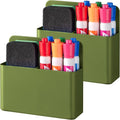 BEYGORM 2 Pack Plastic Magnetic Pen Holder by BEYGORM