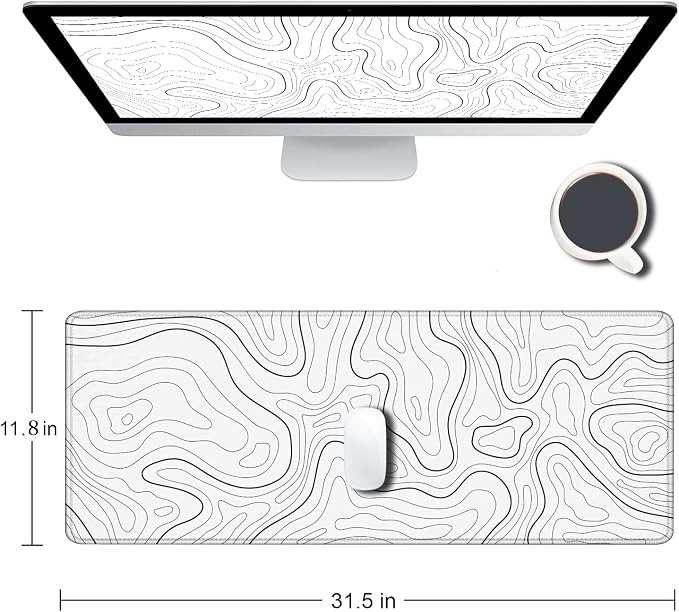 Armanza Mouse Pad Large, Extended XL Gaming Mousepad, Non-Slip Rubber Base - Image 2