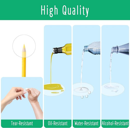 1000 PCS Round Clear Seal Stickers, Transparent Envelope Mail Wafer Seal Self - Image 2