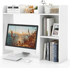 Tangkula Desktop Bookshelf, Countertop Storage Hutch by TANGKULA