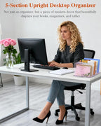 COWVTUJ Adjustable Rose File Organizer - Image 2
