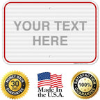 Custom Sign, Personalized Metal Signs, Customize - Image 8
