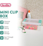 Sterilite 24-Pack Clip Box, Stackable Clear Plastic Bins - Image 2